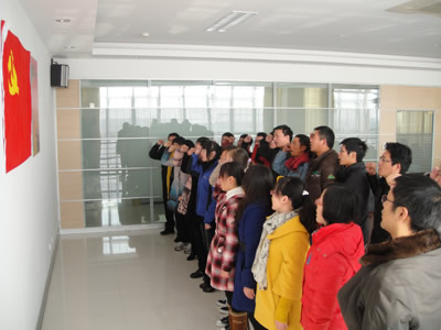 我公司召開(kāi)2011年(nián)預備黨員(yuán)轉正會(huì)議(yì)