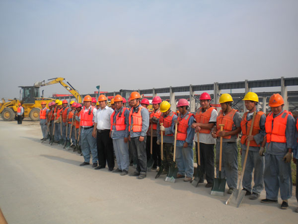 海(hǎi)新項目部開(kāi)展防台防汛安全演練