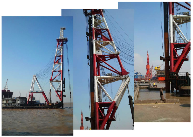 南(nán)通(tōng)糧油碼頭接運有(yǒu)限責任公司碼頭加固改造工(gōng)程鋼管樁沉樁工(gōng)作(zuò)圓滿完成